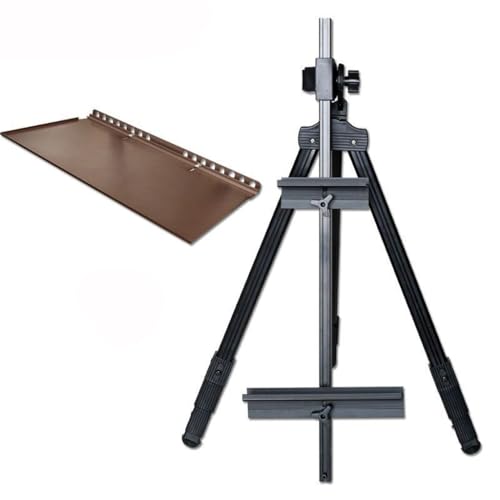 Chevalet en alliage d'aluminium portable pour peindre l'aquarelle en plein air
