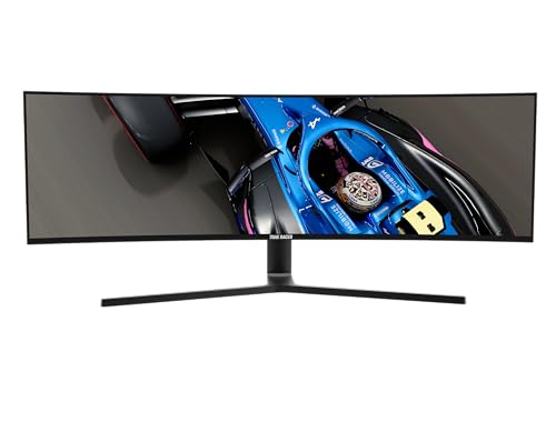 Trak Racer – Monitor de Juego Super Ultrawide DFHD de 49″ y 144 Hz