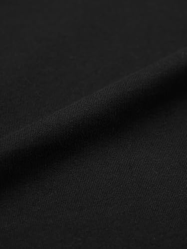 Image of The Souled Store ISRO: to The Moon Men and Boys Short Sleeves Round Neck Black Graphic Printed Cotton Oversized T-Shirts