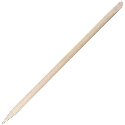 Beauticom Double Sided Cuticle Wood Stick Pusher Remover - Pointed End And Tapered Flat End - For Manicure And Pedicure Tools (100 Pieces) #TOP3