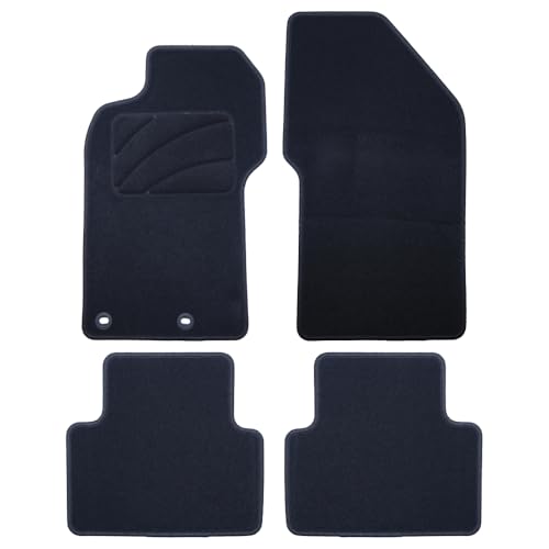 Tapis Alfa Romeo GT sur mesure protection moquette contre usure 5 pièces noires
