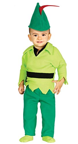 MATERIALE: POLIESTERE Costume da Robin Hood Arciere per Bebè T-12/24 Mesi