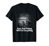 Photo Gallery birra e pesca fix everything fisherman friends fish buddy maglietta Photo Gallery birra e pesca fix everything fisherman friends fish buddy maglietta