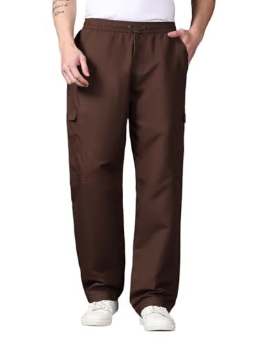 Image of KOTTY Men's Urban Style Relaxed Cargo Pants with Stylish Pockets and All-Day Comfort