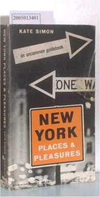 New York Places & Pleasures [French] B000JWJDUM Book Cover