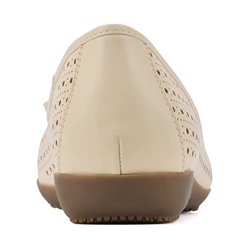 Image of CLIFFS BY WHITE MOUNTAIN Women's Cheryl Cushioned Ballet Flat