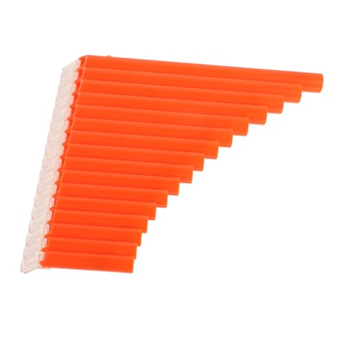 Kisangel Wooden Pan Flute for Beginners 16 Key c Panpipes Storage Bag and Music Book