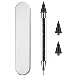 Rhinestone Picker Tool Dotting Pen with 2 Wax Tips, Wax...