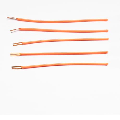 Filamento LED flexible rojo de 80 mm y 300 mA para reparaciones y lámparas de diseño