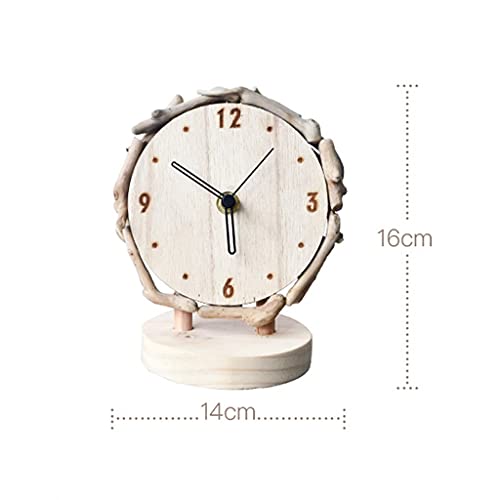 Mesa Escritorio Reloj silencioso para decorar habitaciones sin ruido 8