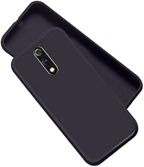 A rtistque Back Cover Case for Realme X/Oppo K3 with Camera Protection | Shockproof TPU | Stylish Protective Design | Slim Fit | Ultra Matte | Realme X/Oppo K3 Back Cover - Black