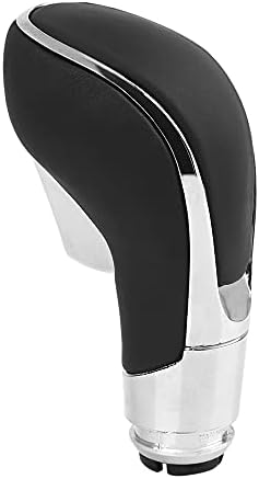 X AUTOHAUX Car Automatic Gear Shift Knob Stick Shifter Knobs Cover for Opel for GM for Vauxhall for Buick Regal Insignia 2009-2013 Leatherette Plastic Black Gear Shifter Head Handle Lever