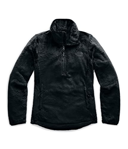 The North Face Women's Osito ¼ Zip Pullover, Tnf Black 1, Large #TOP4