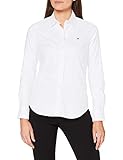 GANT Damen Stretch Oxford-Solid Shirt Bluse, Weiß (White 110), 46