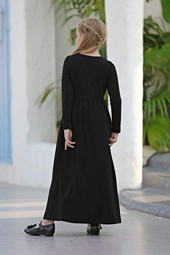 

Floral Print Maxi Dress for Girls, 4-12 Years