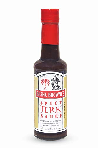 jerk chicken sauce - Busha Browne's Spicy Jerk Sauce, 5 Ounce