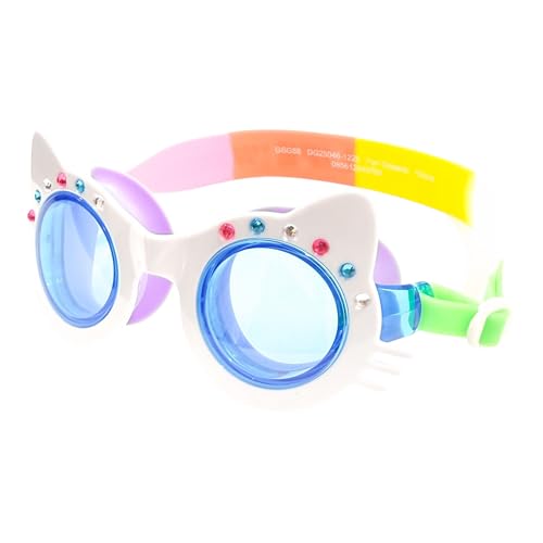 Lunettes de natation rigolotes chat cadeau idéal pour fillette