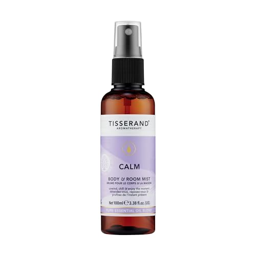 Tisserand – MoodFix Body and Room Mist – Patchouli, Bergamot, and Lavender Essential Oil – 100% Natural Pure Essential Oils Blend – 100 ml