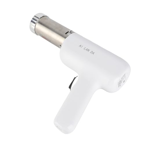 Electric Pasta Machine, 40W Labor Saving 304 Stainless Steel Cordless Portable Pasta Machine for Home (White)