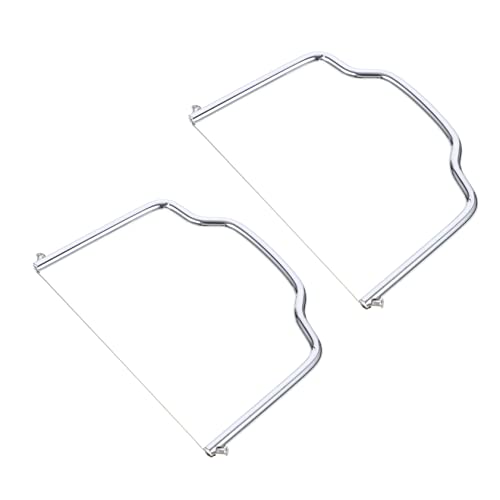 Zerodeko 2pezzi Affettatrici Formaggio in Acciaio Con Filo Tagliatorte e Burro Portatile Multifunzione Per Cucina Resistente Facile Da Pulire Per Formaggi Svizzeri e Dolci