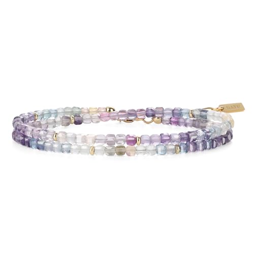 GAVU Fluorite Crystal Bracelet for...