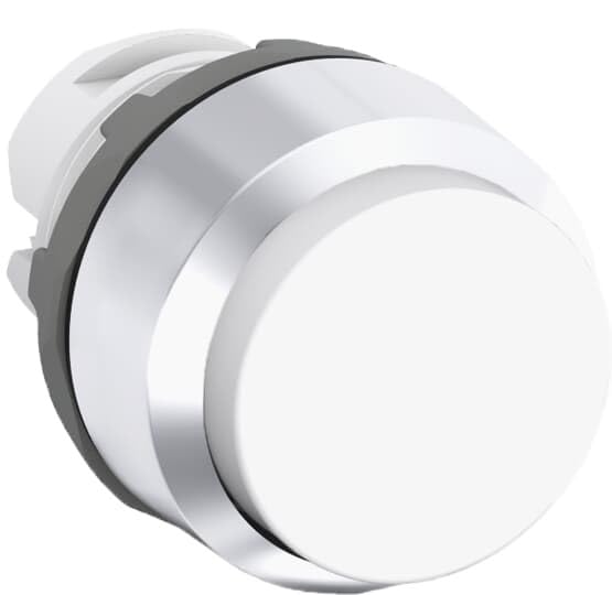 Bouton poussoir MP3 ABB Entrelec 31W noir pour tableau électrique