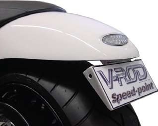 Parafango post. V-Rod SP largo 270 per gomma 240