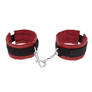 Gp luxurious handcuffs red