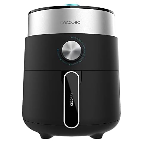 Cecotec Freidora sin Aceite 2,5 L de Aire Caliente Cecofry Essential Rapid Dark Cover