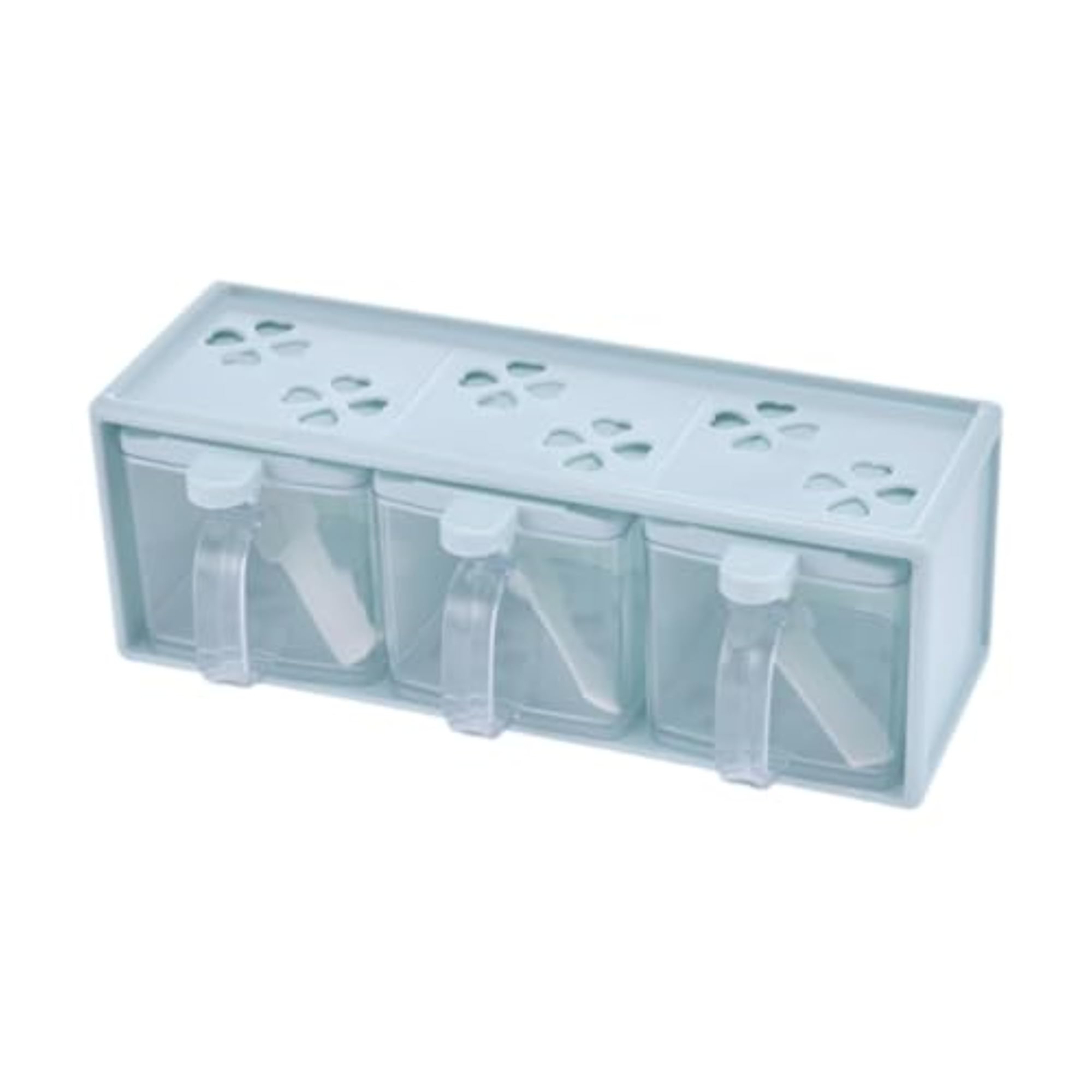 Kitchen Storage Dispensing Jars Dustproof Spice Rack for Sugar