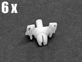 for BMW e30 Moulding Clip for Upper Body Mouldings (x6 clips) retainer fastener