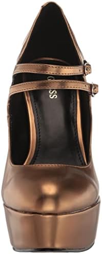 GUESS Women's CALLYNA Pump, Bronze 750, 8.5 | Image 1