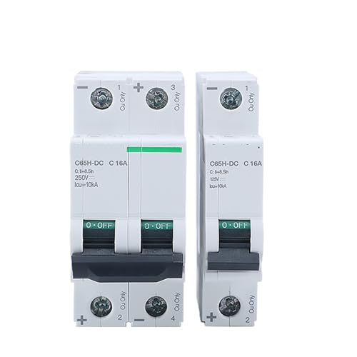 Disjoncteur Acti 9 C65H-DC Schneider Electric 1P 32A A9N22062 pour panneau solaire