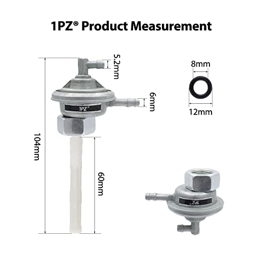 Robinet de carburant haute précision M16 pour cyclomoteur Buddy 125 - 3
