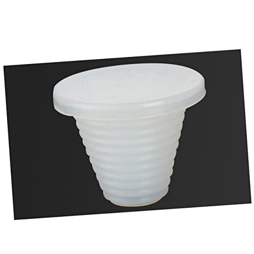 Parliky Acessórios Para Tanques De Peixes Bujão De Esgoto Branco Bujão De Vala Acessório De Tubo Pis