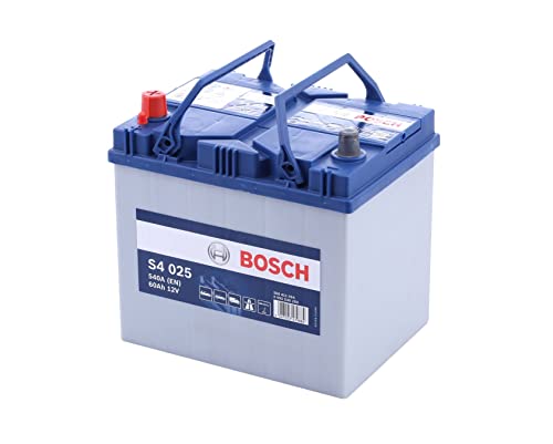 Bosch S4025 - car battery - 60A/h - 540A - lead-acid technology - for vehicles without Start/Stop system
