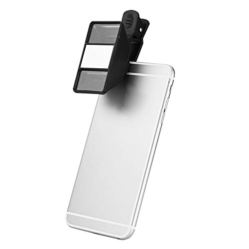 Lente de câmera 3D para celular, Mini lente universal externa portátil VR Phone Câmera estereoscópic