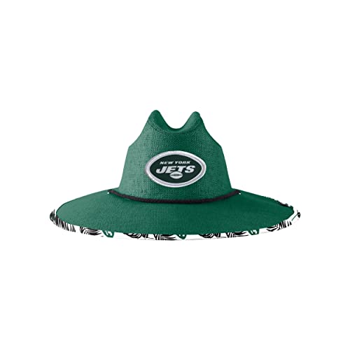 Image of New York Jets NFL Team Color Straw Hat