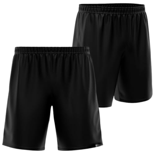 Kit 2 Shorts Térmico Bermuda Esportiva Masculino Fitness Atleta Academia Futebol Treino Corrida Prai