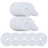 pumpumlia 20/25/30/40 Stück Tuchtrockner Abluftfilter Fusselset Ersatz für Panda/Trocknungsmaschine Zubehör