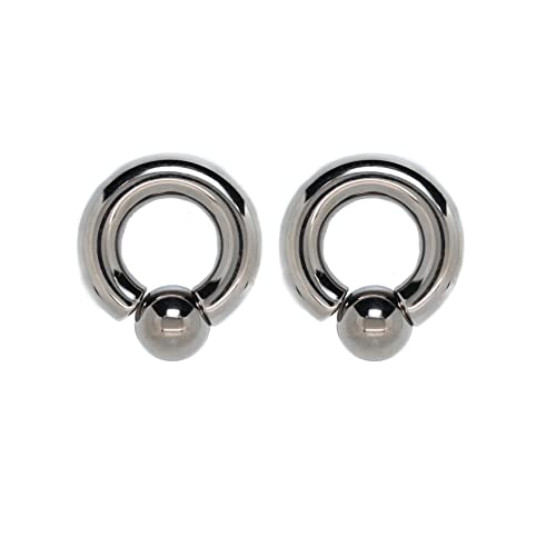 Forbidden Body Jewelry Titanium Captive Bead, Captive Bead Ring, Captive