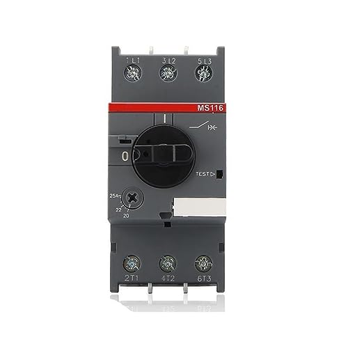 Disjoncteur moteur MS116 triphasé 3P 0.4A compatible boîtier 3VE1 GV2