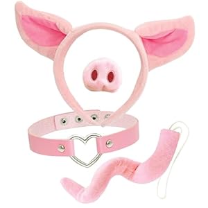 Pig Costume Women Adult Piggy Costu...
