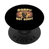 Photo Gallery design divertente con scritta "sorry not sorry" popsockets popgrip intercambiabile Photo Gallery design divertente con scritta "sorry not sorry" popsockets popgrip intercambiabile