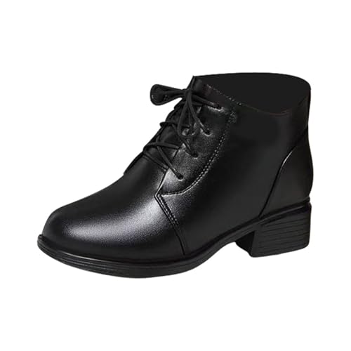 Genérico Botas Hombre Impermeables Zapatillas Mujer Women's High Performance Warm Snow Boots Soft And Comfortable Can Adapt To The Cold And Harsh Environment Bota Negra Mujer Botas De (Black, 37)