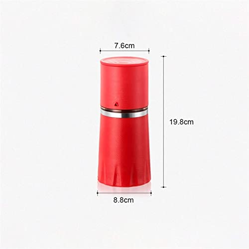 SXLCKJ Tragbare manuelle Kaffeemühle Edelstahl Kaffeebohnenmahlmaschine Kaffeetasse Grat Gewürze (Crusher) – Bild 5