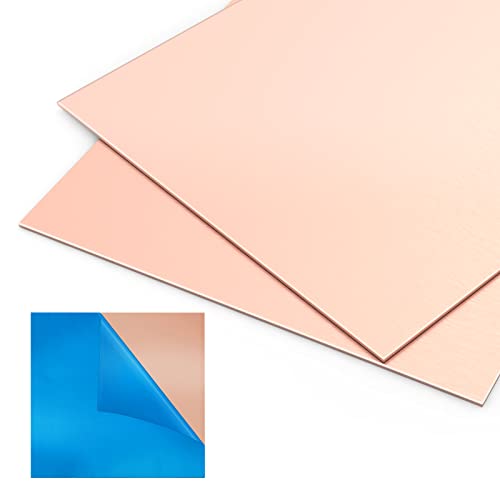 Iteshuai HONGWANG050901 2 Pieces 99.9% Pure Copper Sheet thumb #3
