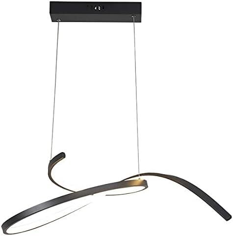 Lustre de salle à manger LED 42W dimmable en aluminium moulé avec télécommande
