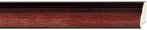 CountryArtHouse Picture Frame Moulding (Wood) 100ft bundle - Traditional Mahogany Finish - 1.625
