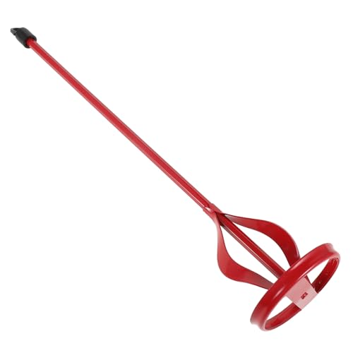 Didiseaon Varilla Mezcladora para Taladro Eléctrico, Herramienta para Mezclar Pintura y Cemento, Varilla de Acero Resistente Compatible Hormigonera, Accesorio Profesional para Reutilizable